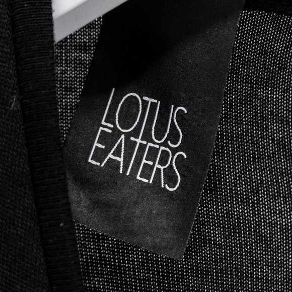 Lotus Eaters Long Black Button Cardigan - Picture 4 of 8